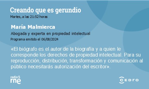 Biografías y derechos de autor